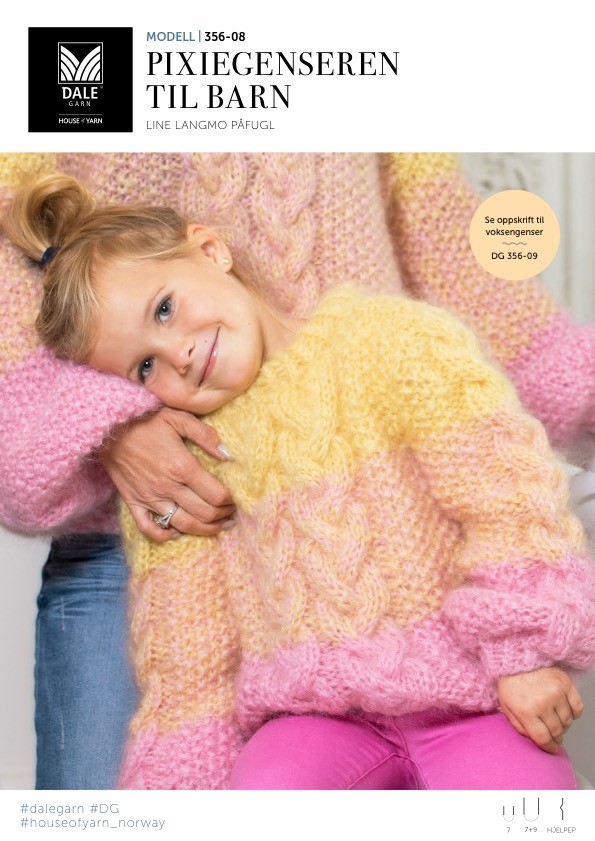 pixie genser barn oppskrift