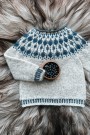 Blåbærgenser mini Sisu Knitwear Lettlopi thumbnail