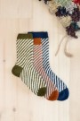 Sokker med diagonale striper thumbnail