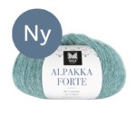 Alpakka Forte Lys sjøgrønn melert