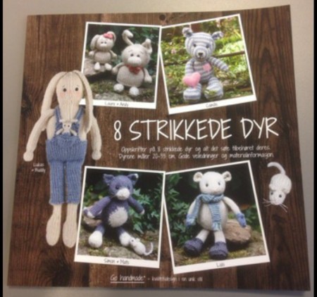 8 STRIKKEDE DYR