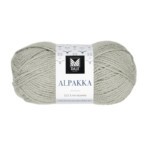 Alpakka dus grågrønn