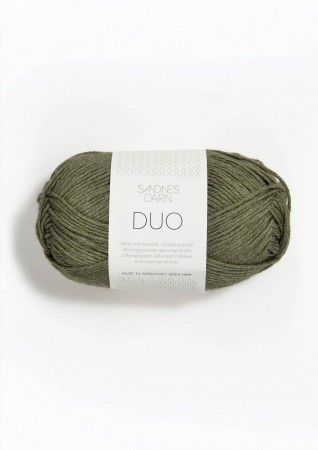 DUO støvet mosegrønn