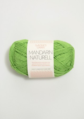 MANDARIN NATURELL eplegrønn