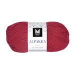 Alpakka rød