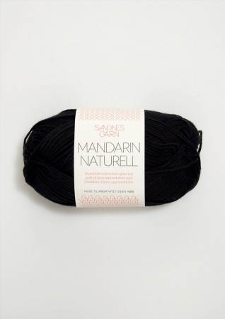 MANDARIN NATURELL svart