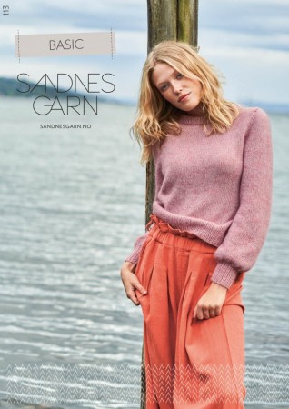 Nr. 113 Basic genser Sandnes garn