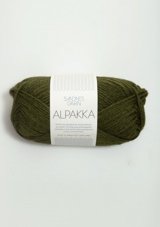 Alpakka 9573 Mosegrønn