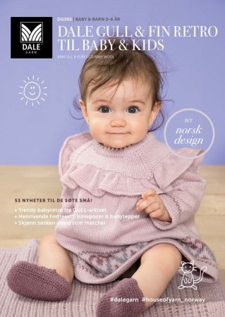 DG365 DALE GULL & FIN RETRO TIL BABY & KIDS