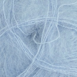 PLUM MOHAIR LYS BLÅ