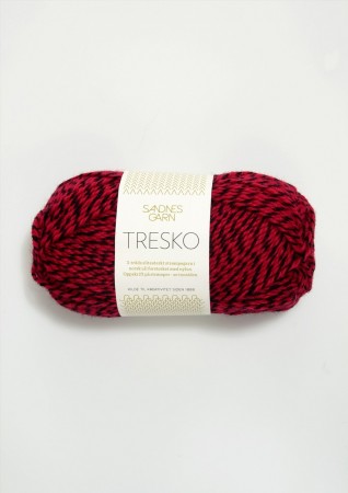 TRESKO rød/svart