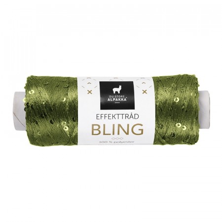 Bling effekttråd Grønn