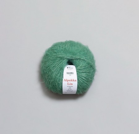 Alpakka Lin Emeraldgrønn - 7766