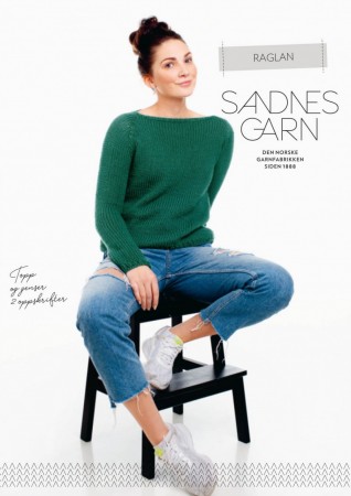 Raglan genser Nr. 131