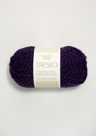 TRESKO lilla/svart