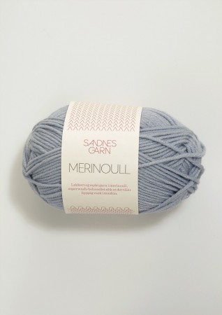 MERINOULL lys grå