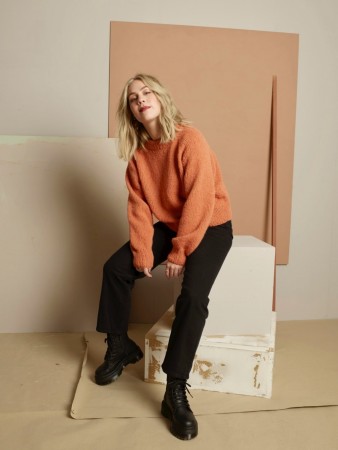 322-3 Agnethagenser | Alpaca Silk | Guttenogstrikkemor