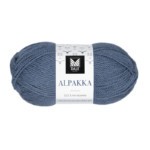 Alpakka mørk denim