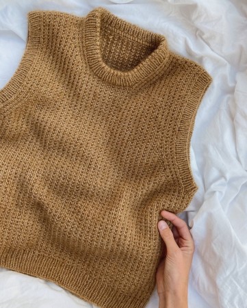 Friday Slipover ensfarget PetiteKnit | Strikkepakke
