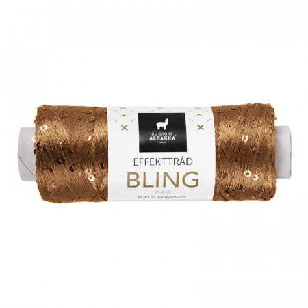 Bling effekttråd Kobber