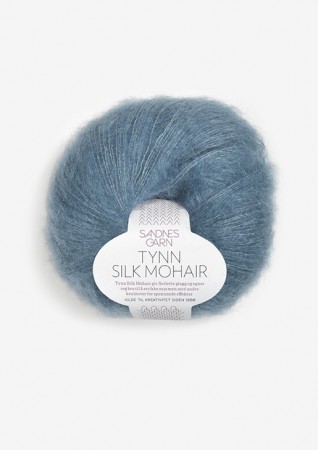 Sandnes Garn Tynn Silk Mohair Isblå 6552