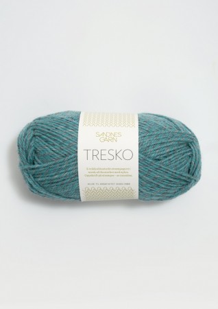 TRESKO sjøgrønn/grå