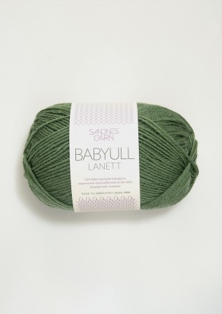 BABYULL LANETT grønn