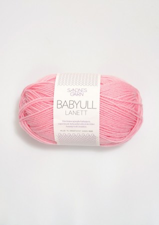BABYULL LANETT Lys gråmelert