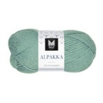 Alpakka blågrønn