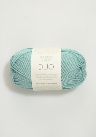 DUO mørk aqua melert
