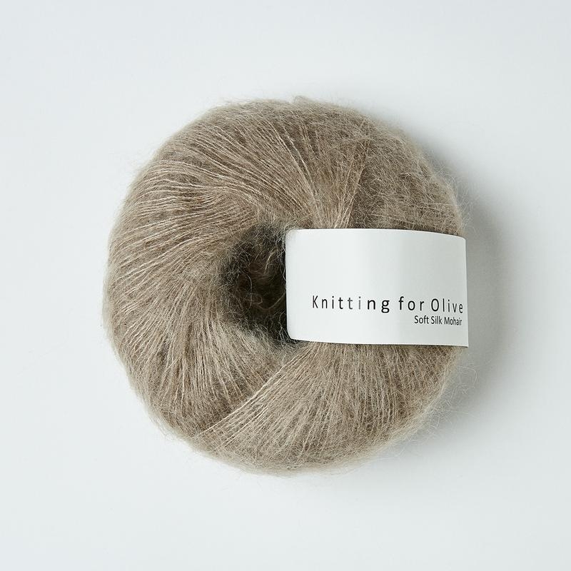 Knitting for Olive Soft Silk Mohair Idestova As