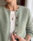 Novice Cardigan Mohair Edition Tynn Silk Mohair Strikkepakke thumbnail