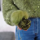 Holiday Sweater Bella og Cosmo olive thumbnail