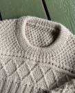 Ingrid Sweater Junior Strikkepakke Peer Gynt Marsipan thumbnail