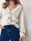 Ballong cardigan PetiteKnit Arwetta og Tilia Strikkepakke thumbnail
