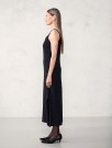 2507-2b Emerson dress Alpakka silke og alpakka følgetråd Svart thumbnail