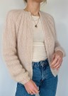 Sunday Cardigan Mohair Edition Lys beige Strikkepakke thumbnail