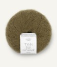  Tynn Silk Mohair Dark Olive 9873 thumbnail