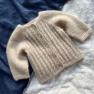 Indiblomst Uranienborg jakke Mini 24m/10cm (oppskrift) thumbnail