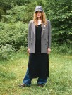 2507-2b Emerson dress Alpakka silke og alpakka følgetråd Svart thumbnail