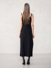 2507-2b Emerson dress Alpakka silke og alpakka følgetråd Svart thumbnail