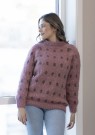 2305-5 Fløen genser Alpaca Bris Gammelrosa thumbnail