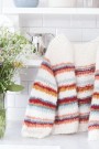 CP28-08 Wildflower raglan jakke dobbel Fnugg Rubinrød thumbnail