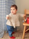 2407-7 Dina peplum cardigan baby (oppskrift)  thumbnail