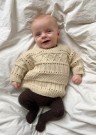 Pk157 Ingrid Sweater Baby Double Sunday Almond Strikkepakke thumbnail