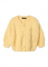 Lana Grossa Kortermet jakke Basta gul thumbnail