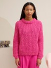 427-5 Seline strukturgenser Tjukk mohair Knæsj ROSA thumbnail