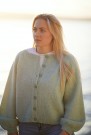 378-4 Nøstet Mitt-jakken Lamull og Alpaca Silk Strikkepakke Rauma Garn thumbnail