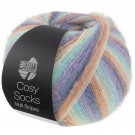 Lana Grossa Cozy Socks multi stripes 153 thumbnail