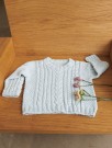 2505-5 Caspian Sweater baby (oppskrift) thumbnail